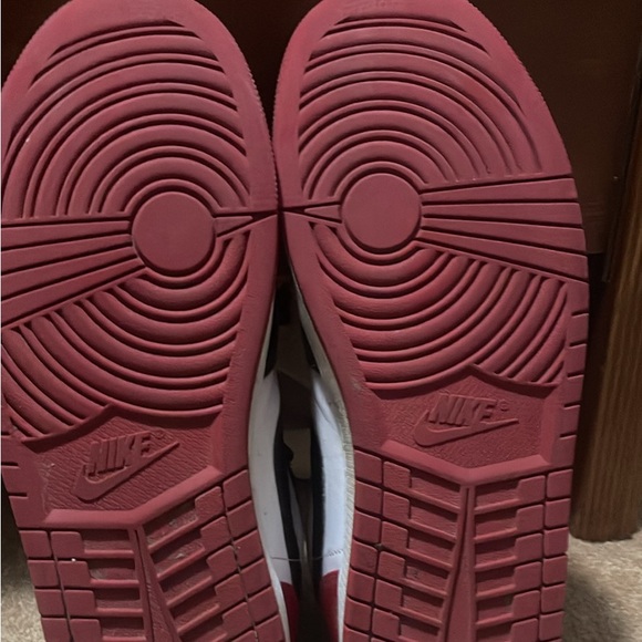 Nike Men's Sneakers in Red and White - Picture 1 of 6